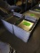 2 Stacks of SS Steam Table Inserts