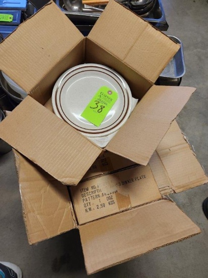 9" Round Dinner Plates - NIB 5 full boxes
