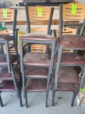 4 Restaurant Padded Chairs
