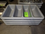 4 Utensil Trays
