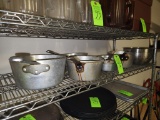 5 Sauce Pans & Mixing Bowl