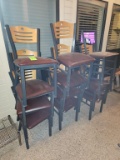 12 Restaurant Padded Chairs