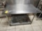 Stainless Steel Top Table 4'