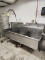Stainless Steel 3 Compartment Sink