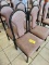 4 Restaurant Padded Chairs
