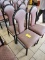 4 Restaurant Padded Chairs