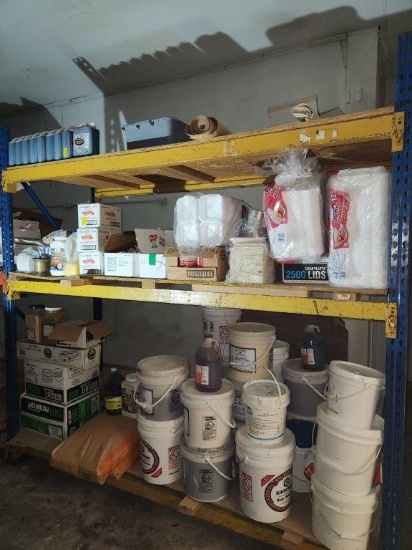 Contents of Right Side of Rack - 3 Shelves