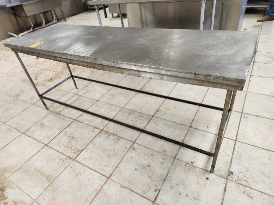 Table - Approx. 85 1/2"L x 26 1/4"W