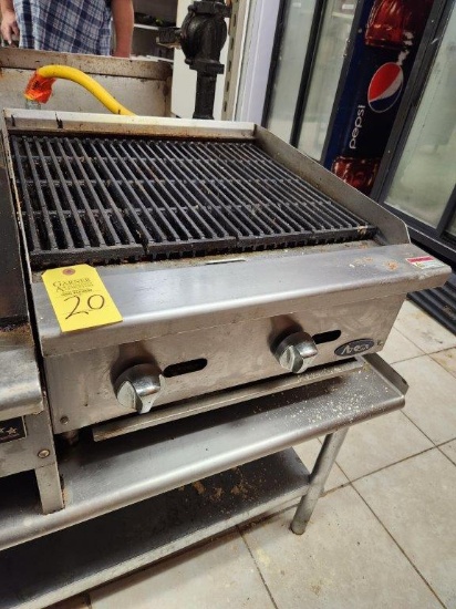 Atosa Countertop Gas Char broiler