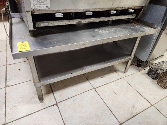 Stainless Steel Low Profile Table