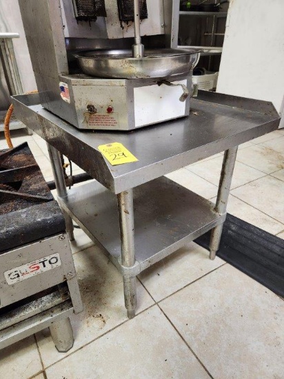 Stainless Steel Table 24" x 28"