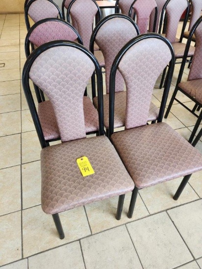 4 Restaurant Padded Chairs
