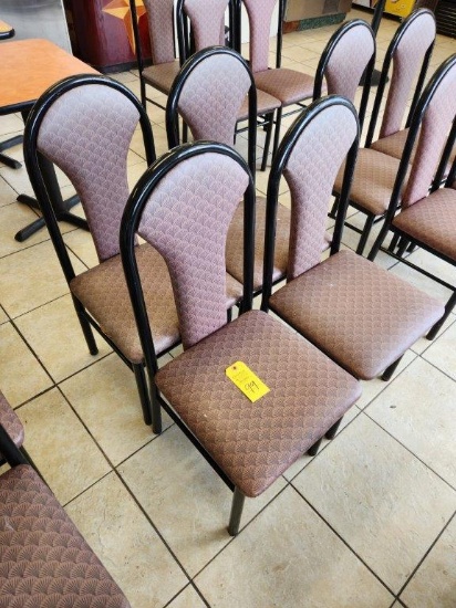4 Restaurant Padded Chairs