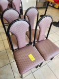 4 Restaurant Padded Chairs