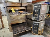 Lincoln Impinger Gas Double Stack Conveyor Pizza Oven - 2 Count