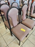 4 Restaurant Padded Chairs