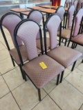 4 Restaurant Padded Chairs