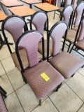 4 Restaurant Padded Chairs