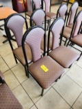 4 Restaurant Padded Chairs