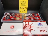2003 United States Mint Silver Proof Set S