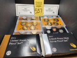 2011 United States Mint Silver Proof Set & 2011 US Mint Proof Set