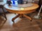 Round Coffee Table on Wheels 42