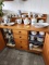 Pfaltzgraff Yorktowne Dinnerware Collection - Contents of Dinnerware in Buffet, 3 Totes, & 2 Boxes
