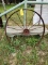 Large Antique Metal Wagon Wheels 40