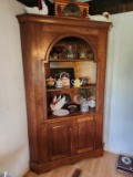 Cedar Corner Cabinet - Beautiful - Custom Built by Owner