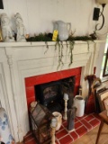 Contents of Fireplace Mantel & Hearth (Fireplace Insert NOT Included)