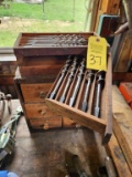Irwin Drill Bits in Original Wood Case & Shop made Drawer Set