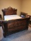Antique Ornate Full Size Bed