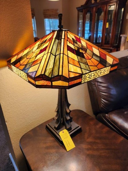 Stained Acrylic Lamp