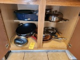 Contents of 3 Bottom Kitchen Cabinets