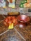 Marigold Tea Set, & Misc. Glassware