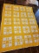 Yellow Ohio Star Quilt 84