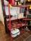 Red Rolling Rack