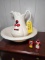 Vintage Black Americana Mammy Pitcher/ Bowl & Aunt & Uncle Salt-n-Pepper Shakers