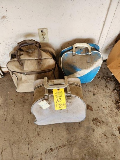 3 Vintage Bowling Balls