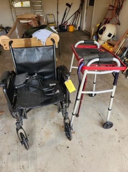 Walker Wheel Chair, & Canes