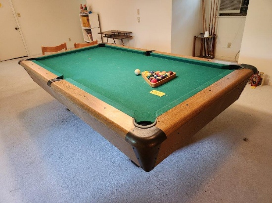 Harvard Pool Table  8 1/2" X 5'