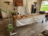 Quilting Frame & Misc. Rack