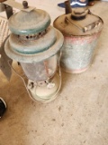 Lantern & Small Metal Gas Can
