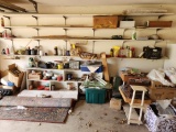 Contents of East Wall in Garage