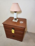 End Table & Lamp