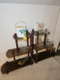 3 Tier Shelves & Contents