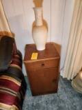 Cabinet & Vase