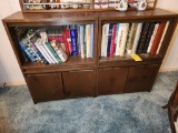 2 Book Shelves & Contents