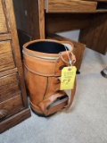 Golf Bag Trash Can