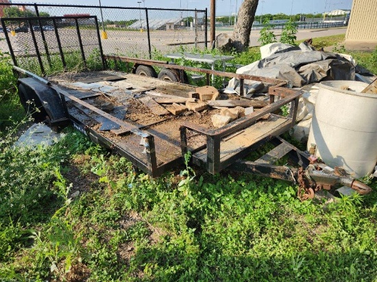 16' Trailer - Missing Wheel